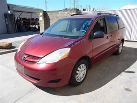 2006 TOYOTA SIENNA LE RED PEARL 3.3 AT FWD Z20061